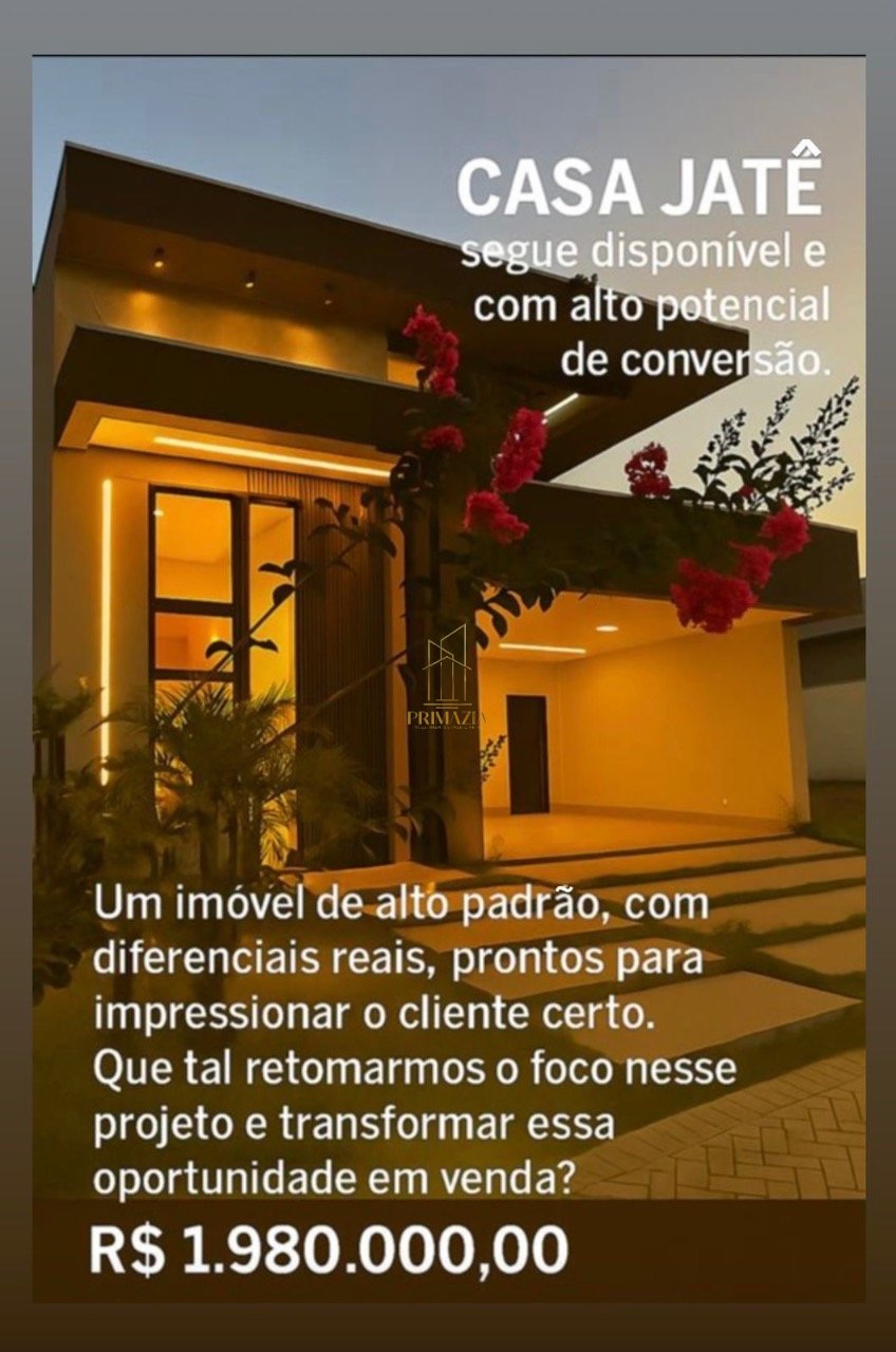 Casa Jatê - Condomínio Florais do Parque,.