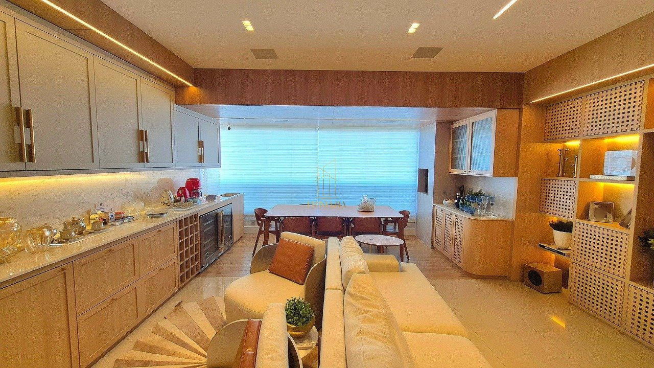 Apartamento mobiliado e decorado à venda no Jardim D?América - 138m², 2 suítes e 4 vagas - Cuiabá — foto 4