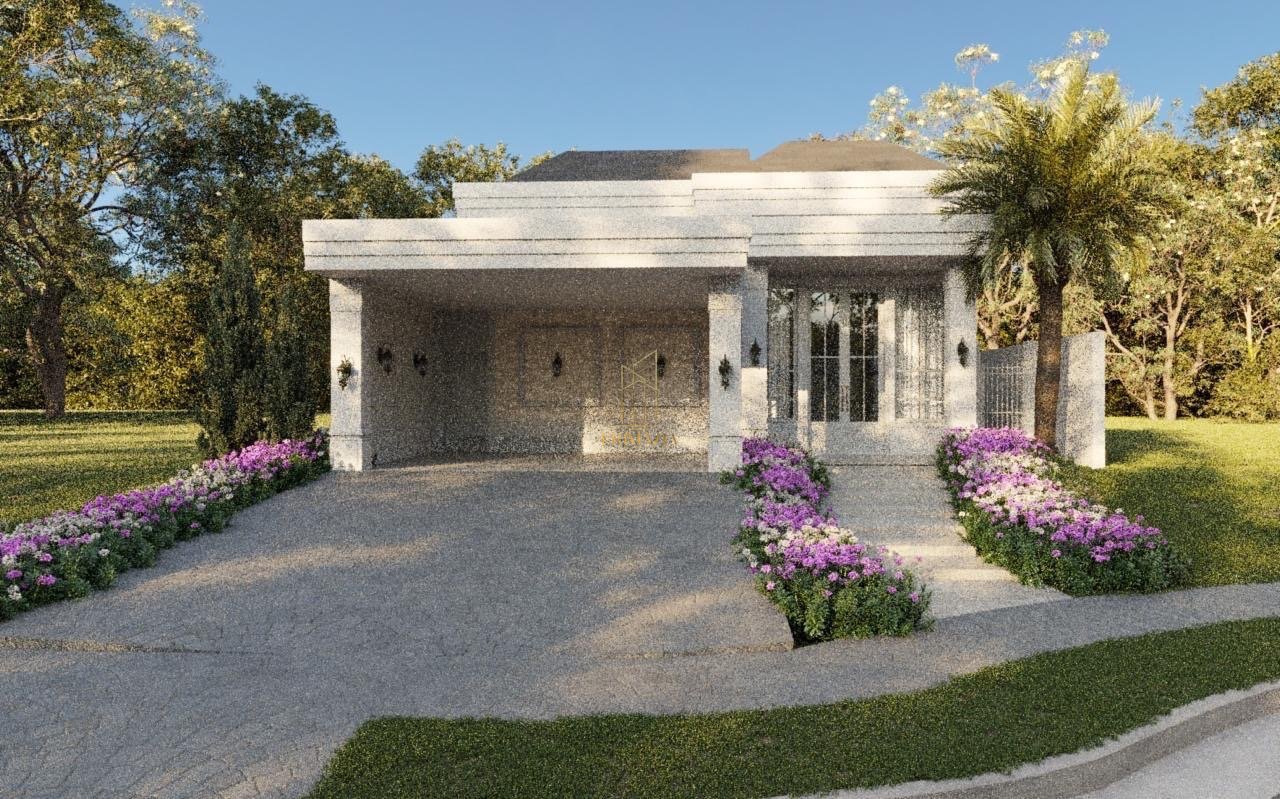 Casa Térrea Estilo Neoclássico no Condomínio Florais da Mata — foto 3